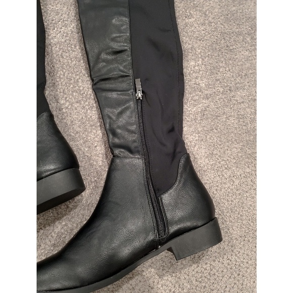 Knee High Black Boots - Picture 3 of 4